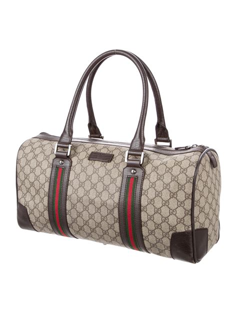 gucci duffle bag purse|Gucci duffle bag outlet.